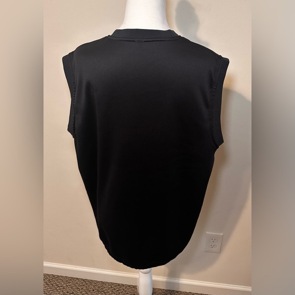 NIKE Golf Black V Neck Pull Over Vest Size Large - Picture 2 of 7